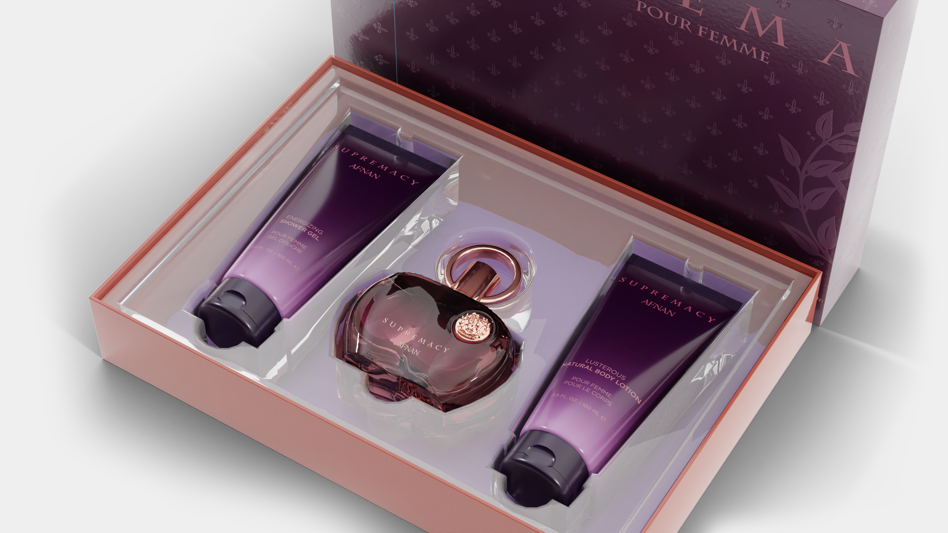 SET REGALO SUPREMACY FEMME PURPLE